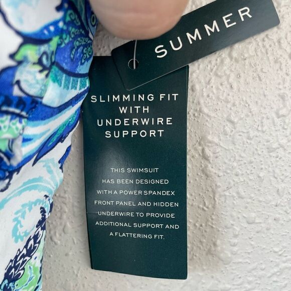 NWT Lauren Ralph Lauren Matching Tankini Top and Bottoms Sizes 6, 8 or 10 - Picture 4 of 8